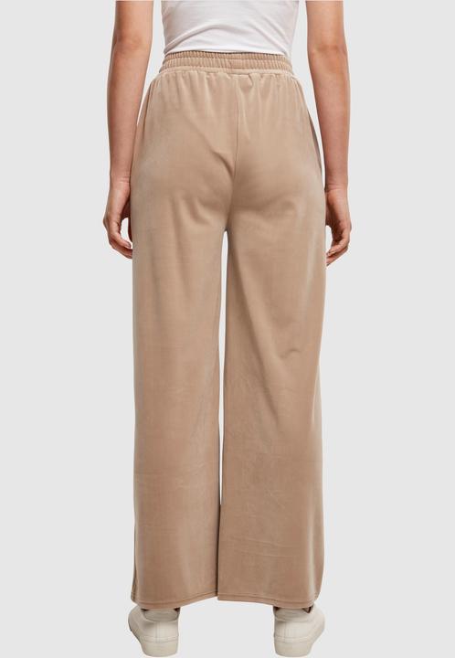 Produktbild Urban Classics Ladies High Waist Straight Velvet Sweatpants (XS)