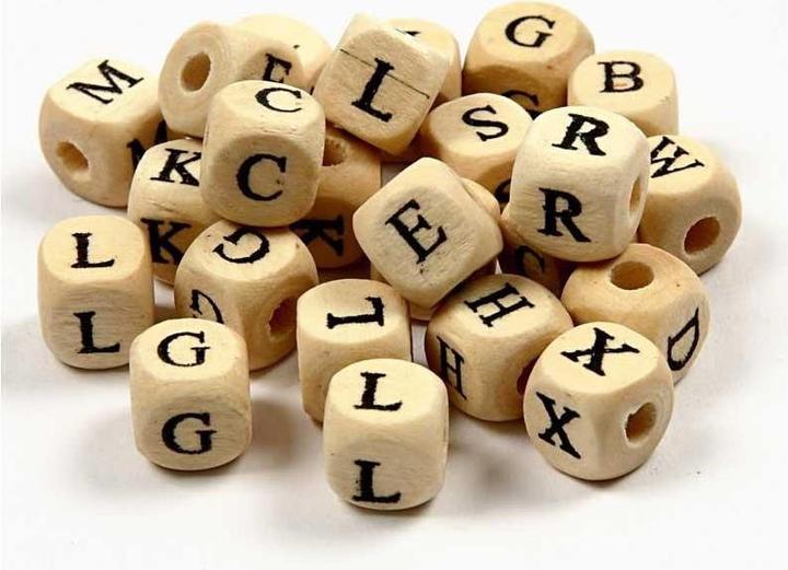Actual product image Creativ Company Letter beads