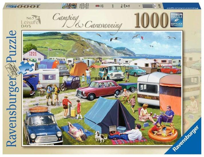 Actual product image Ravensburger Jigsaw Puzzle - Camping & Caravanning 1000p (12000122) (1000 pieces)