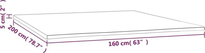 Produktbild VidaXL Ljiljana (160 x 200 cm)