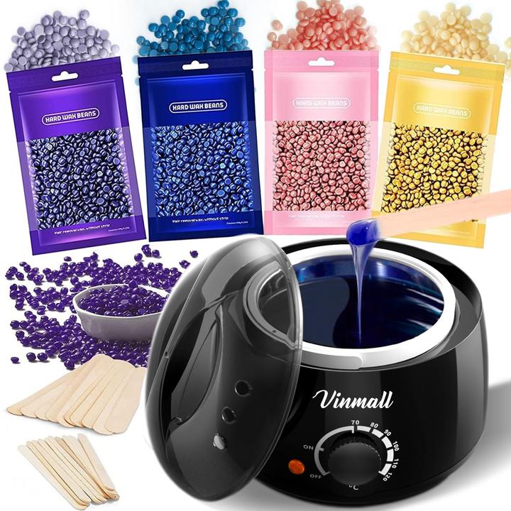 Actual product image Vinmall Warmwachsgerät mit Zubehör