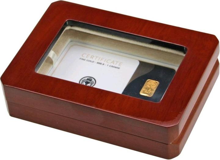 Safe Wooden case for Slab coin card