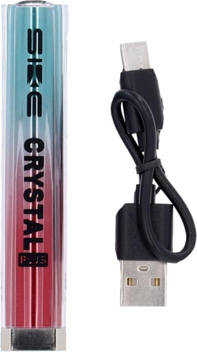 Immagine prodotto SKE Vaporizzatore ricaricabile Crystal Plus con cavo di tipo C, blu aurora