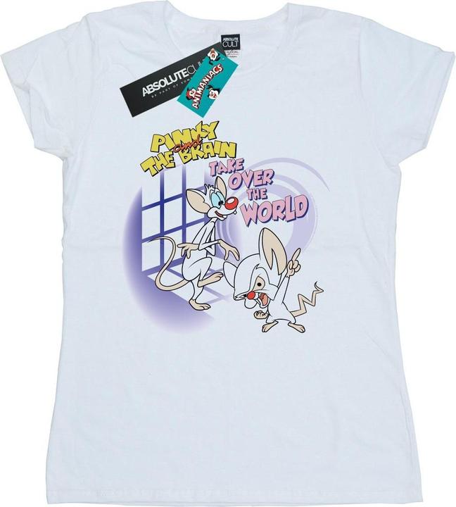 Produktbild Universal Textiles Pinky And The Brain Take Over The World TShirt (XXL)