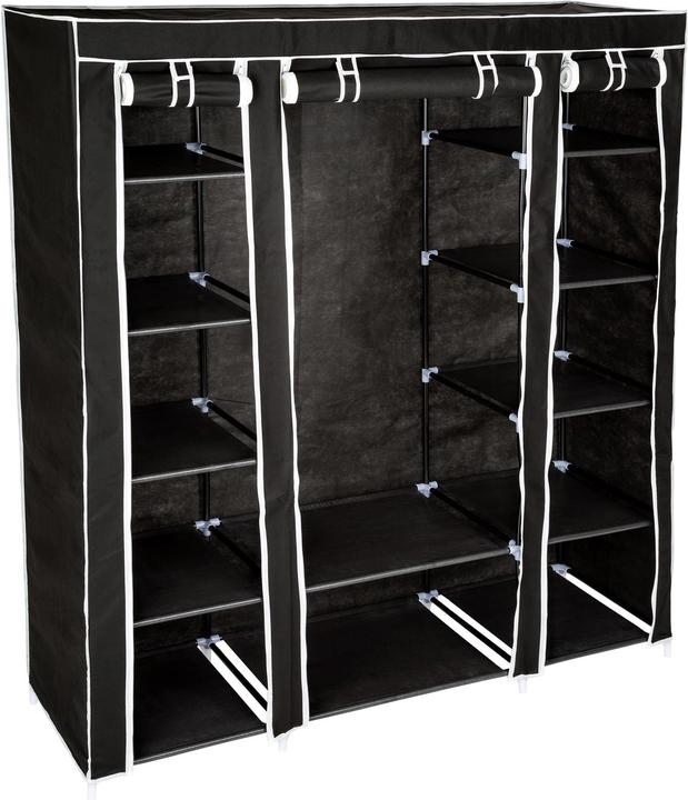 Produktbild tectake Stoffschrank (150 x 45 x 175 cm)