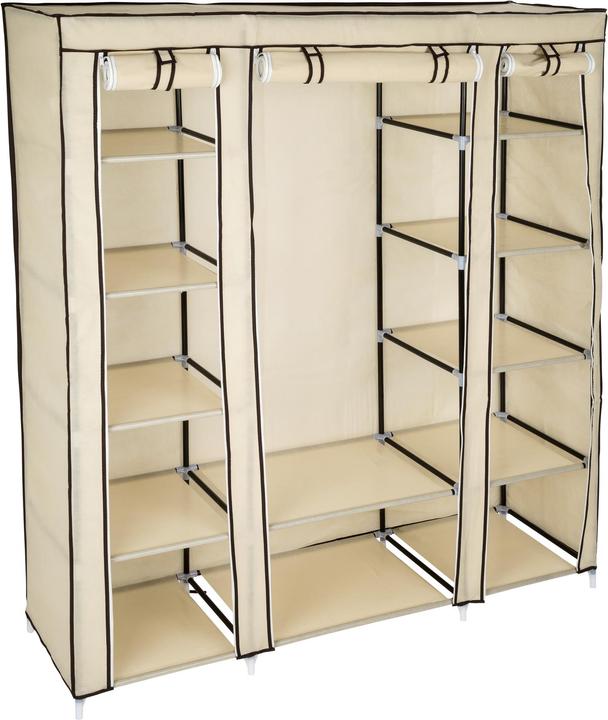 Produktbild tectake Stoffschrank (150 x 45 x 175 cm)