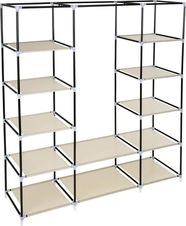 Produktbild tectake Stoffschrank (150 x 45 x 175 cm)