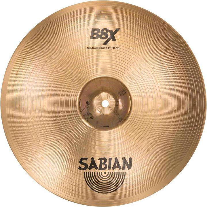 Immagine prodotto Sabian SA B8X Crash medio 16 (16", Bacinella)