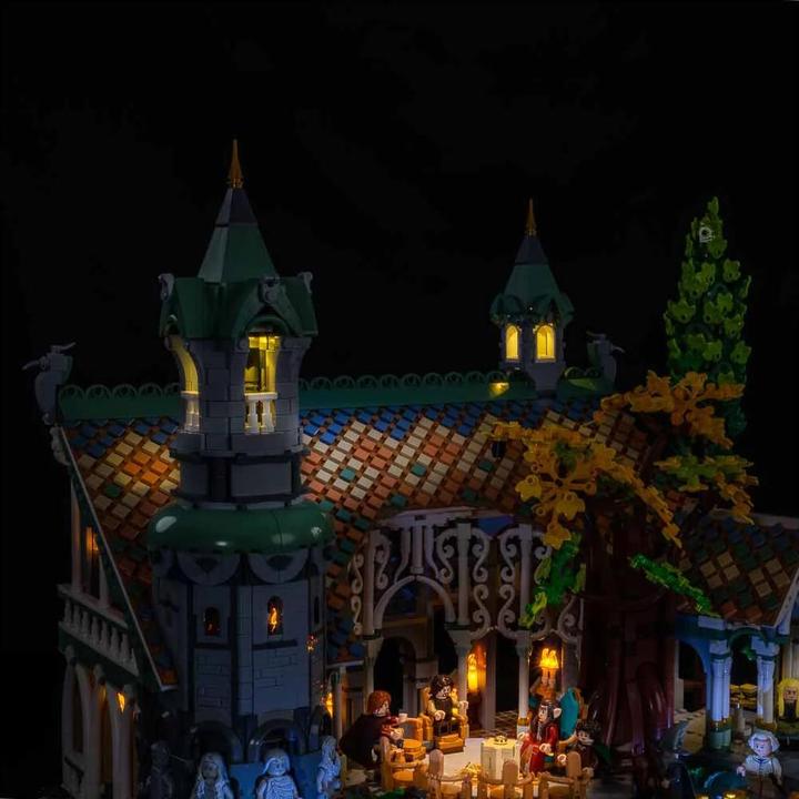 Produktbild Light my bricks LED Licht Set für LEGO 10316 Der Herr der Ringe - Bruchtal