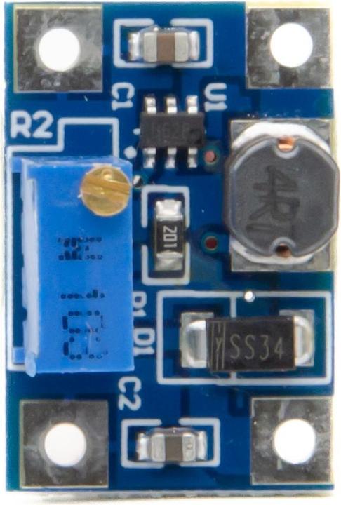 Actual product image Purecrea DC-DC 1.5A Step-Up Boost Converter