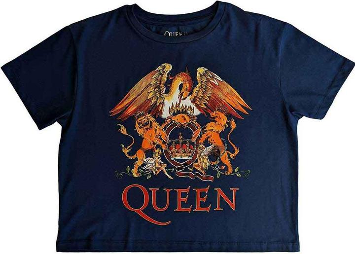 Queen Classic Crest Crop Top (Girlie)