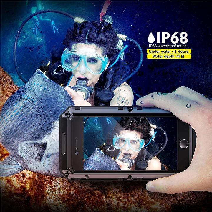 Produktbild Cadorabo Outdoor Hülle 360 Grad Schutz (Apple iPhone 8)