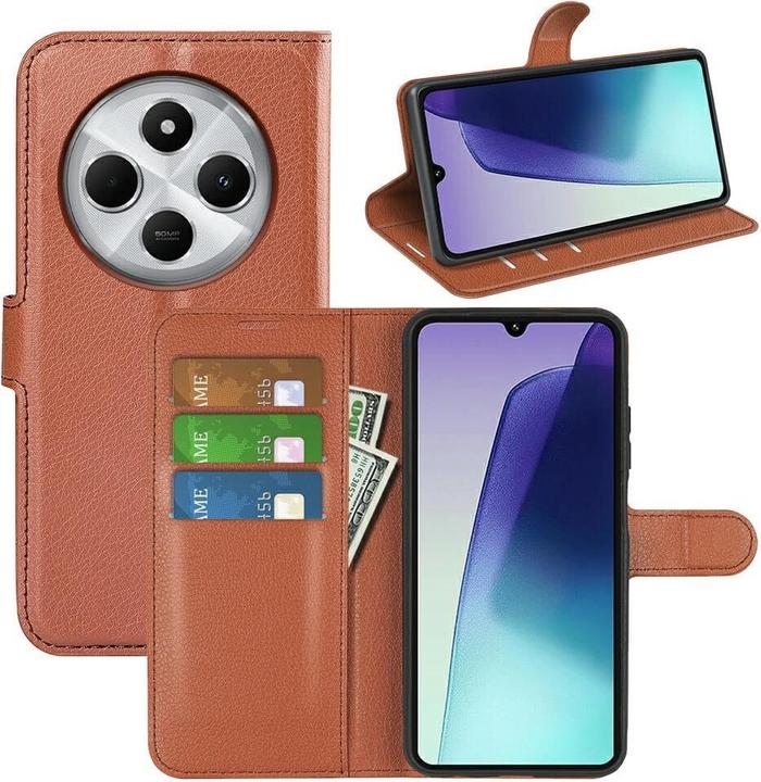 Immagine prodotto Cover-Discount Xiaomi Redmi 14C / Poco C75 - Leder Etui Hülle (Xiaomi Poco C75, Xiaomi Redmi 14C)