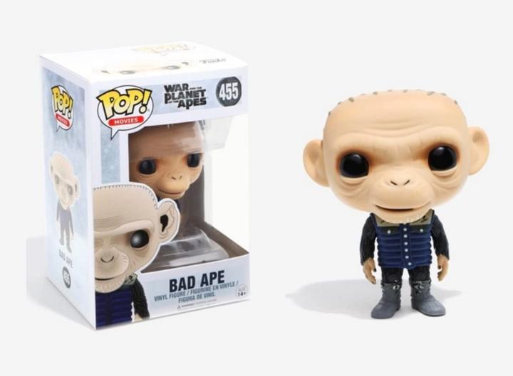 Actual product image Funko POP! - Planet of the Apes Survival: Bad Ape