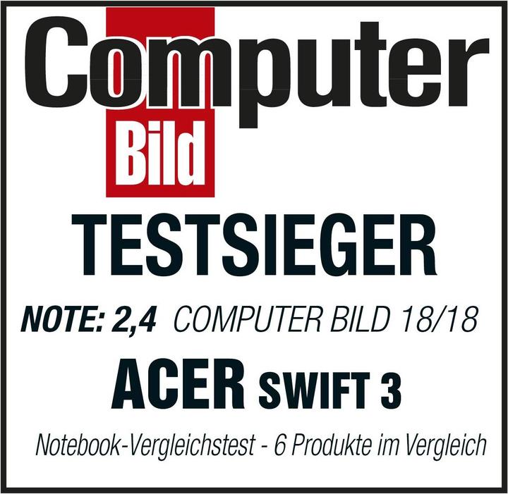 Produktbild Acer Swift 3 SF314-56 (14", Intel Core i5-8265U, 8 GB, 256 GB, CH)