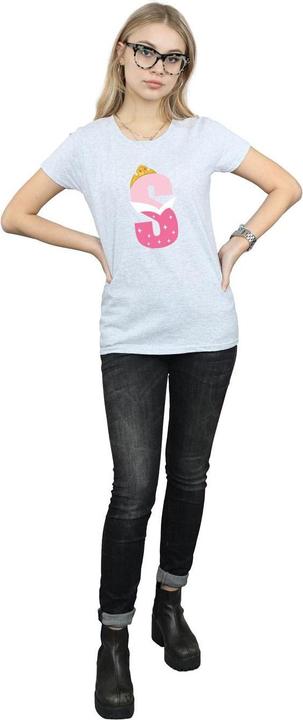 Actual product image Disney Womens/Ladies Alphabet S Is For Sleeping Beauty Cotton T-Shirt (M)