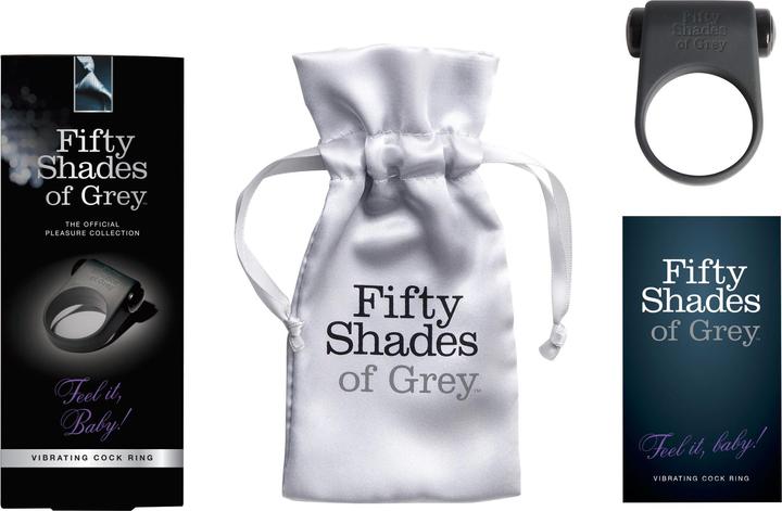 Image du produit Fifty Shades of Grey Sentez-vous le cock ring vibrant (6.40 cm)