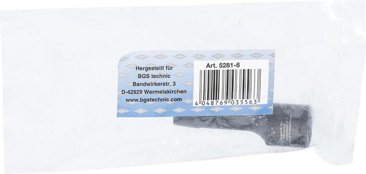 Image du produit BGS Douille spiralée/extracteur de vis 10 mm (3/8") 6 mm