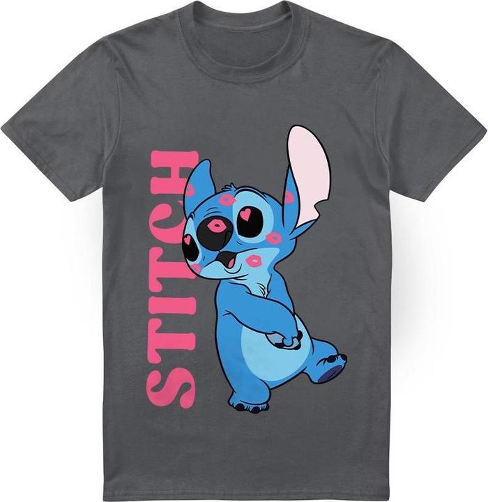 Produktbild Lilo & Stitch Covered In Kisses TShirt (XXL)