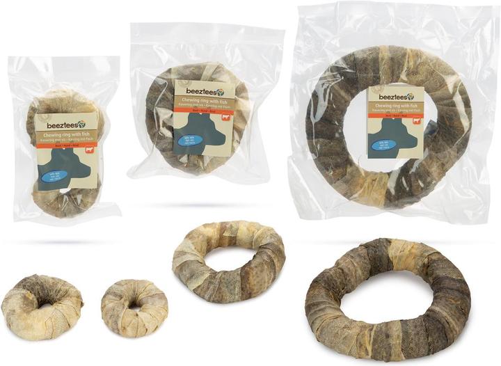 Produktbild Beeztees Rinderhaut Ring (Kauspielzeug Hund)