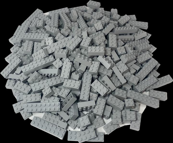 Immagine prodotto LEGO Blocchi di costruzione grigio chiaro (Accessori LEGO)