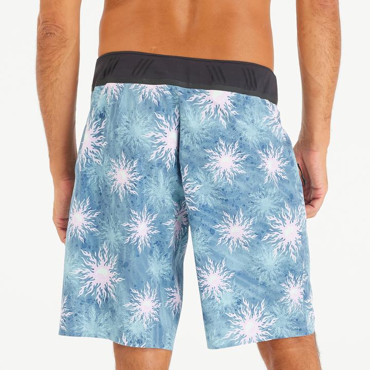 Image du produit Olaian Boardshort Surf 900 Long 20" Homme - Morpho Yingyang Bleu (40)