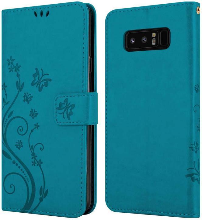 Actual product image Cadorabo Flower Book Cover (Samsung Galaxy Note 8)