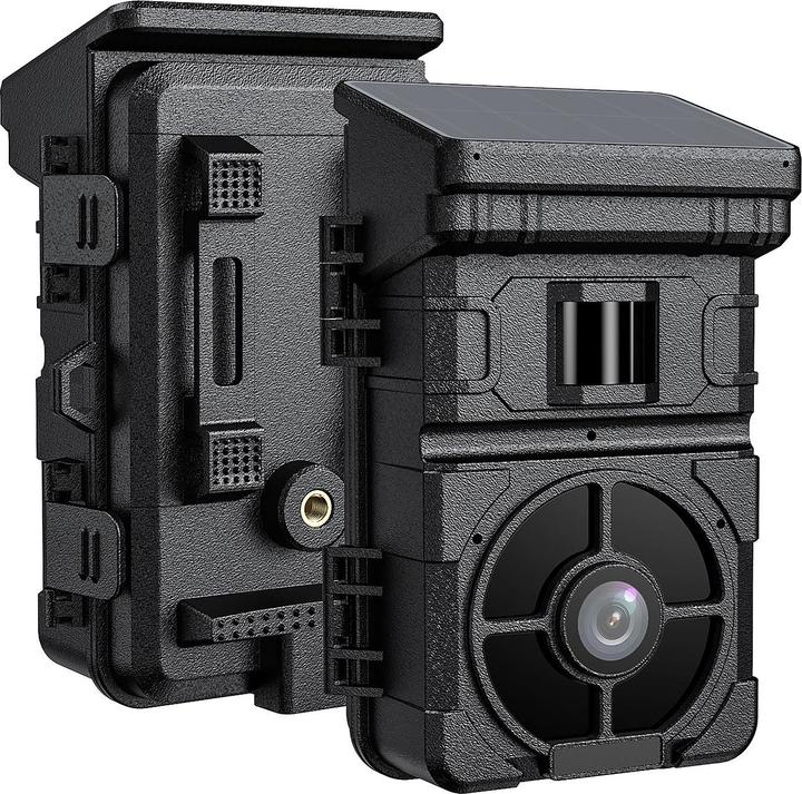 Image du produit VisorTech Caméra Full HD pour la faune sauvage avec panneau solaire
