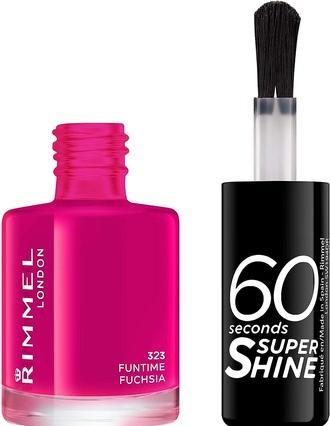 Produktbild Rimmel London 60 Seconds Super Shine (323 Funtime Fuschia, Farblack)