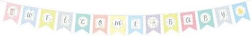 Image du produit Artebene Guirlande Welcome Baby 3m lettres hxl