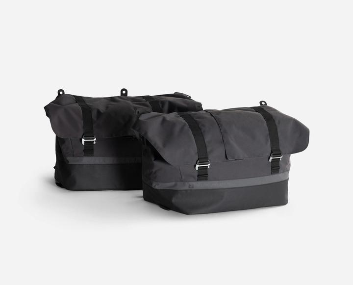 Decathlon Doppel-Fahrradtasche Longtail (100 l, Borsa portapacchi)