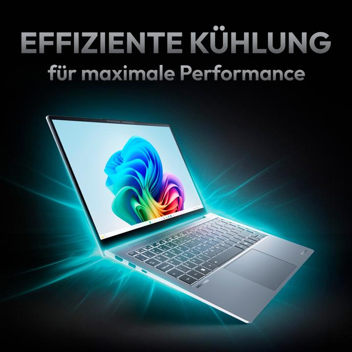 Immagine prodotto Medion SPRCHRGD14 S1 ELITE 62637 - 14" 2,8K, Snapdragon X Elite X1E-78-100, 16GB RAM, 512GB SSD, Win (14", Snapdragon X Elite X1E-78-100, 16.38 GB, 512 GB)