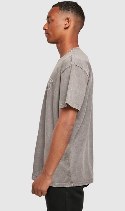 Actual product image Merchcode Cherry Acid Washed Oversize Tee - 112737 (XXL)