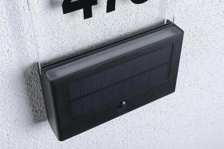 Actual product image Paulmann Solar house number light (18 lm, IP44)