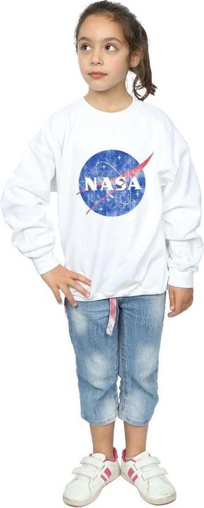 Immagine prodotto Nasa Felpa Logo Effetto Invecchiato Ragazze (152, 158)