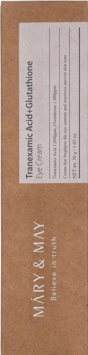 Immagine prodotto Mary&May MARY & MAY Acido Tranexamico + Glutatione Crema Occhi 30ml (Crema, 140.30 ml, Giorno)