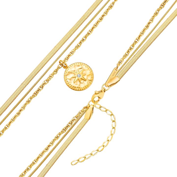 Produktbild Eastside Damen Kette Stern - 35916 (Edelstahl)