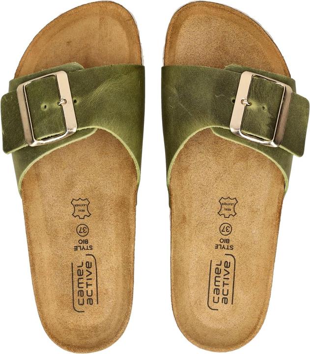 Actual product image Camel Active Sandale crazy horse HELLgrün (38)