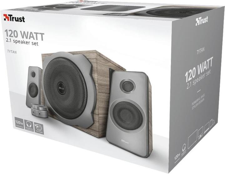 Actual product image Trust Tytan 2.0 Speaker Set wood