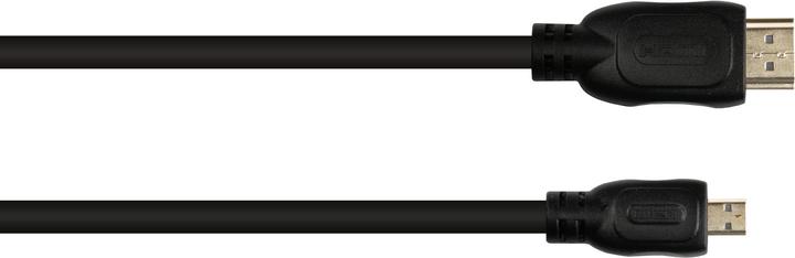 Immagine prodotto Good Connections Cavo di collegamento HDMI 2.0b, maschio (tipo A) a maschio Mirco (tipo D), 4K / UHD @60Hz, 18 (2 m, HDMI)