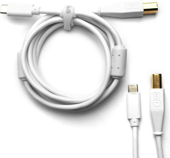 Actual product image DJTechTools USB-C cable white (1.50 m, USB 3.0)