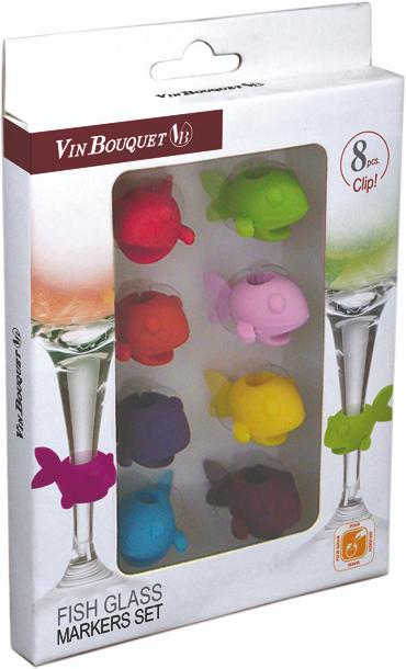 Produktbild VinBouquet Fisch (Glasmarkierer)