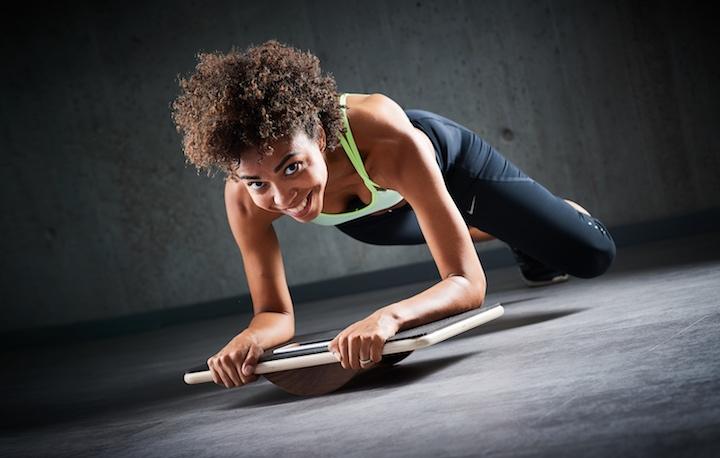 Actual product image Plankpad Bodyweight trainer app