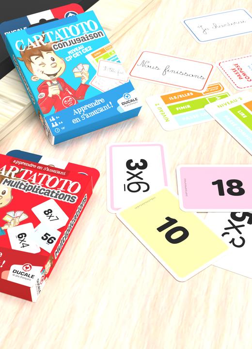 Actual product image Cartamundi Cartatoto Multiplication (French)