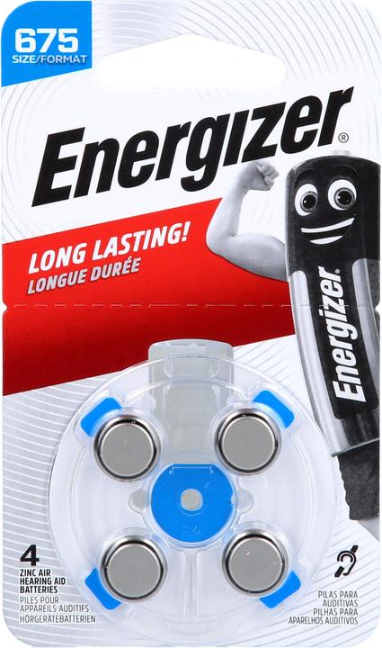 Produktbild Energizer Hörgerätebatterie 675 (4 Stk., 675, 635 mAh)