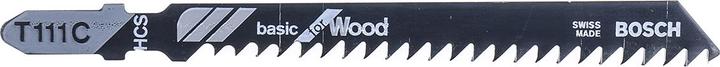 Immagine prodotto Bosch Professional Zubehör Stichsägeblatt T 111 C Basic for Wood
