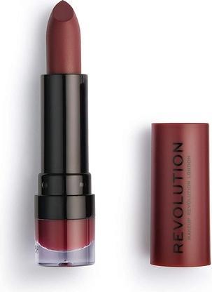 Actual product image Makeup Revolution Plum 148 Matte Lipstick