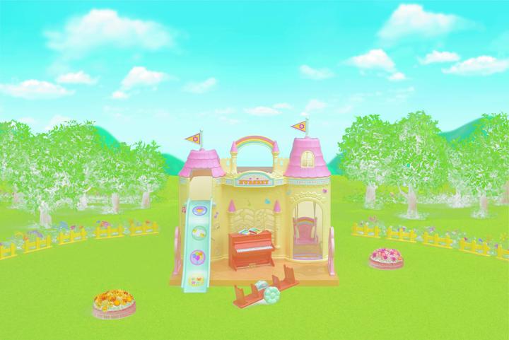 Actual product image Sylvanian Families Castle kindergarten