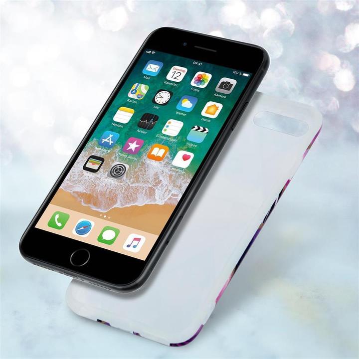 Produktbild Cadorabo IMD TPU Bunter Marmor Cover (Apple iPhone 7 Plus, Apple iPhone 7s Plus, Apple iPhone 8 Plus)