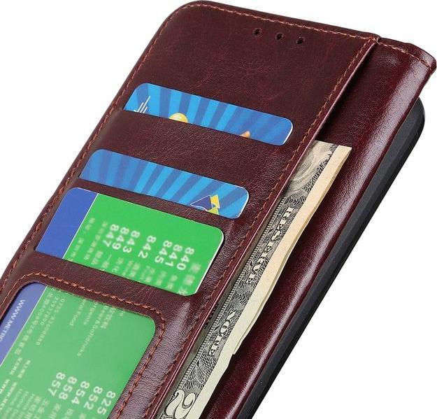 Produktbild MU Classic Crazy Horse Leder Bookcover Series (Realme 8 5G)